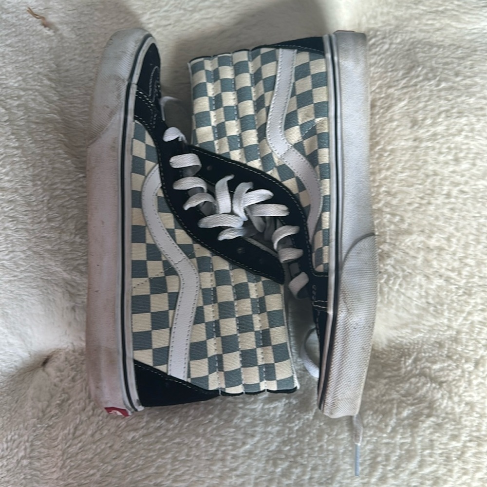 VANS Sk8-Hi Tapered High Checkerboard